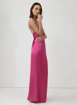 Lexi Clothing Venus Dress Magenta Size 8 for rent on The Volte - image 2