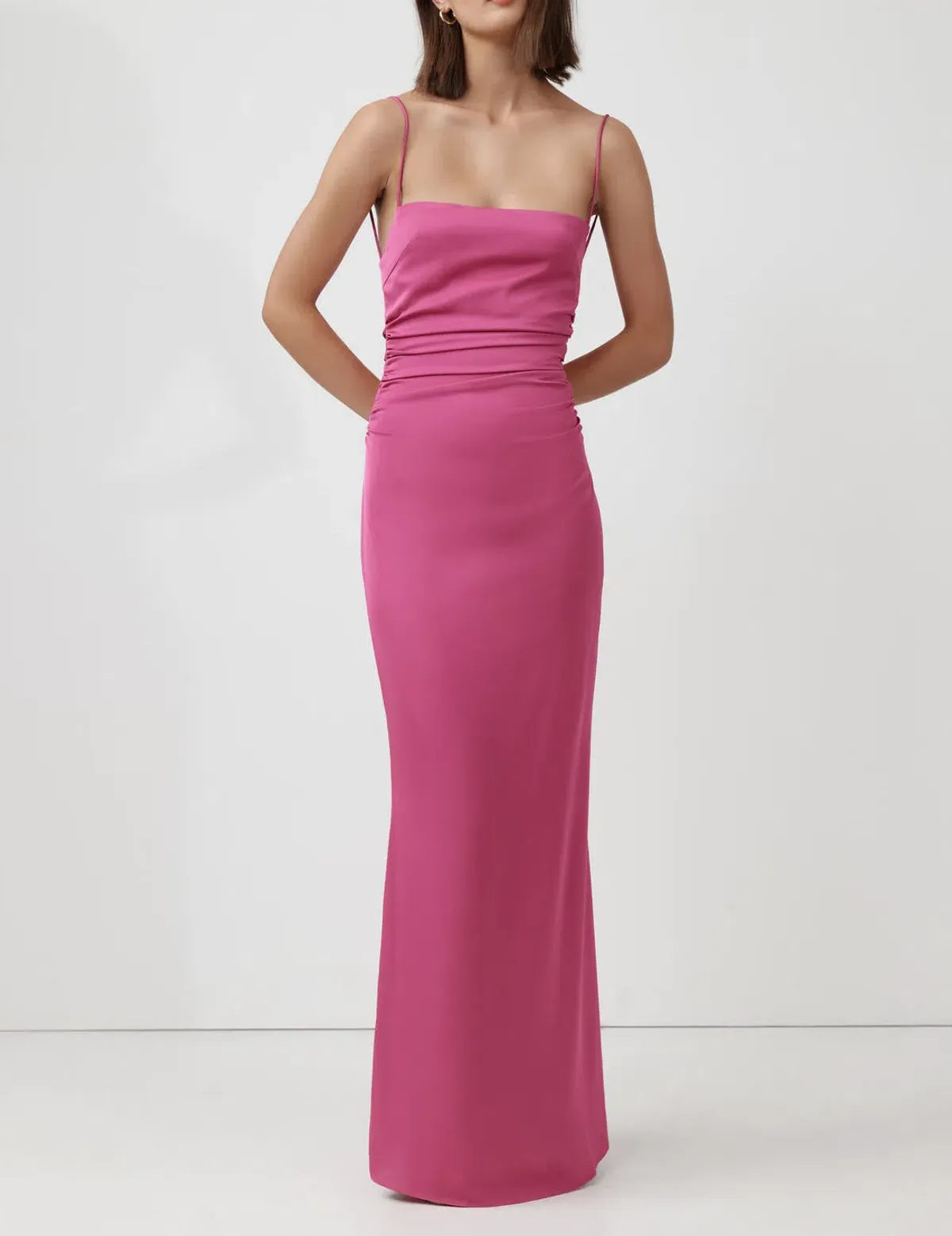 Lexi Clothing Venus Dress Magenta Size 8 - Image 1
