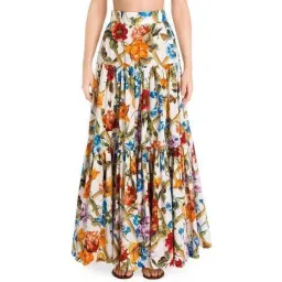 Dolce and Gabbana Bustier and Skirt Set Print Size 6 for rent on The Volte - image 5