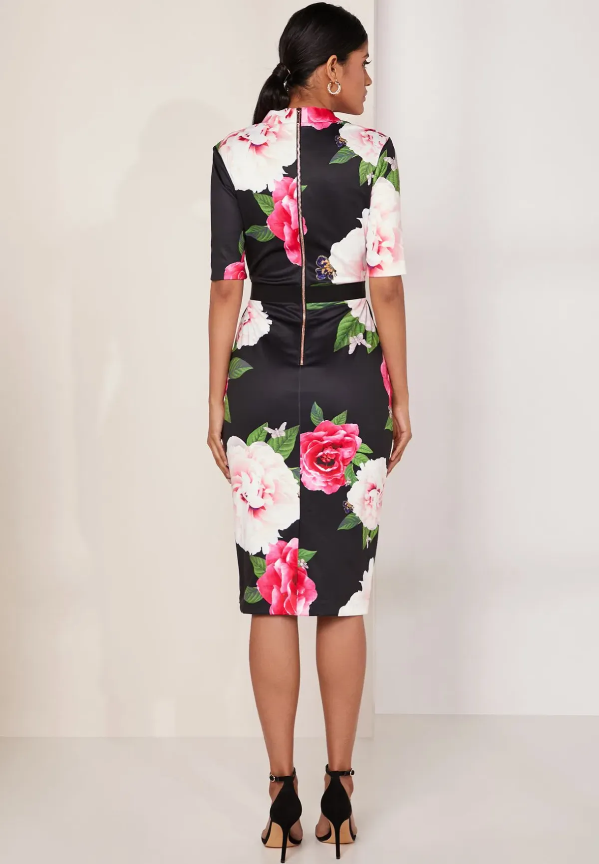 Ted Baker Gilliano Magnificent Bodycon Dress Size 2/AU 10 - Image 3