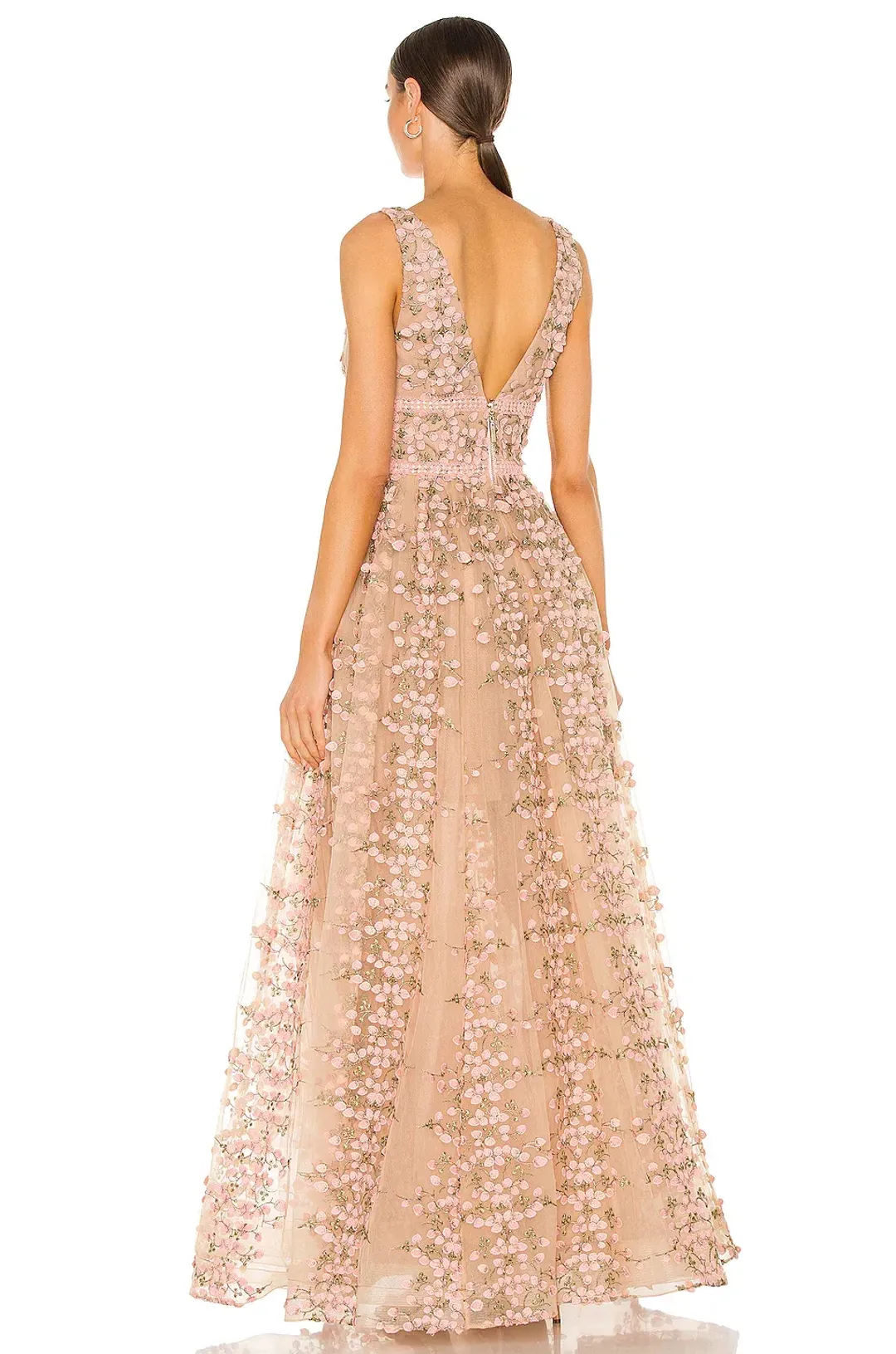 Bronx and Banco Megan Maxi Dress Rose Size 10 for rent on The Volte - main image