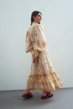 Alemais Solitaire Midi Dress Print Size 12 for rent on The Volte - image 2