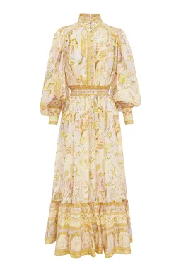 Alemais Solitaire Midi Dress Print Size 12 for rent on The Volte - image 3