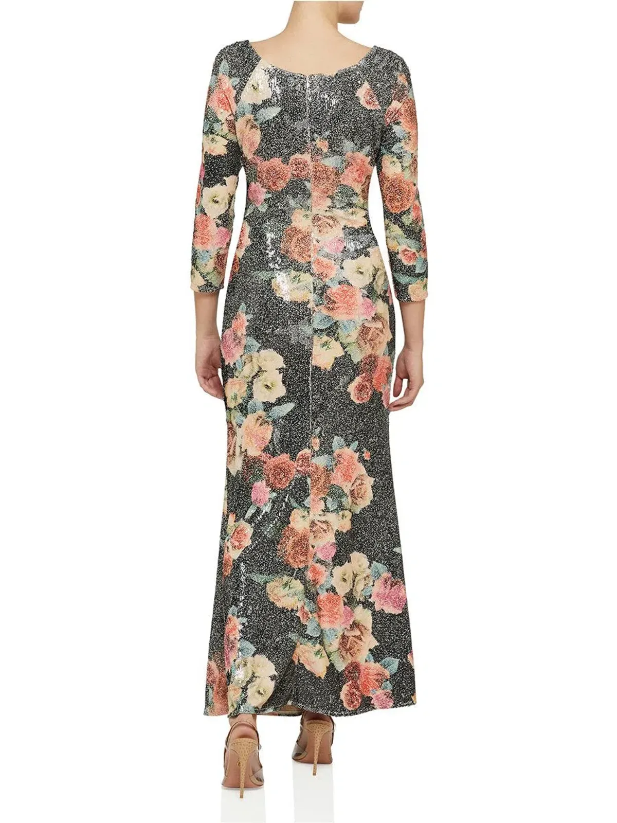 Moss and Spy Matisse Gown Floral Size 10 - Image 2