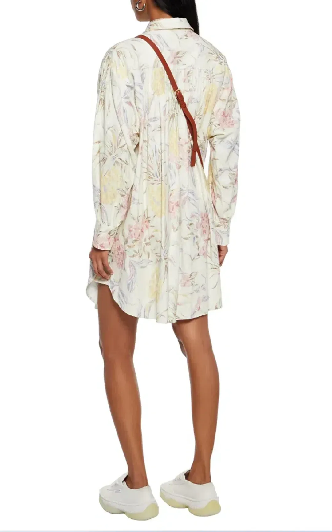 See by Chloe Pleated Dress Floral Size 40 /AU 16 for rent on The Volte - main image