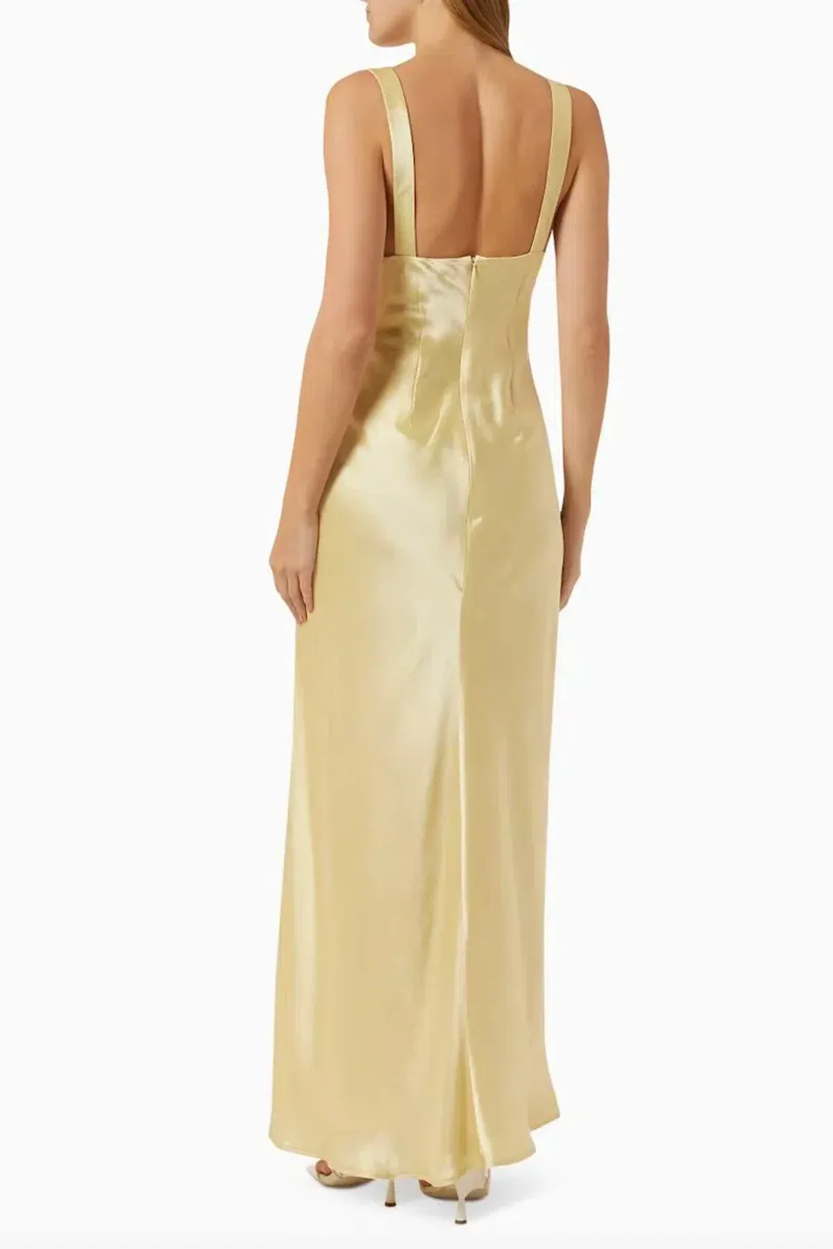 Anna Quan Etta Dress Champagne/Yellow Size 12 - Image 6