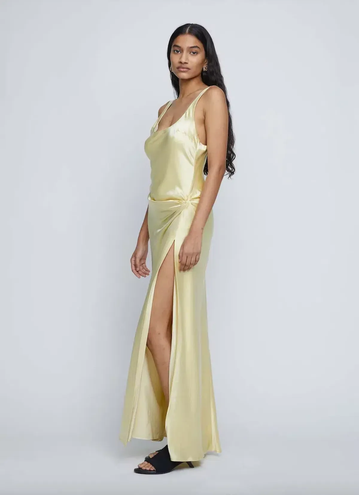 Anna Quan Etta Dress Champagne/Yellow Size 12 - Image 2