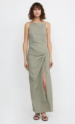 Bec & Bridge Adrianna Maxi Dress Sage Size 10 for rent on The Volte - image 1
