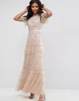 Needle And Thread Constellation Gown Blush Size AU 8 for rent on The Volte - image 1