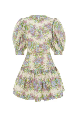 Alemais Agnes Mini Dress Cream Size AU 10 for rent on The Volte - image 4