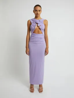 Christopher Esber Venus Tank Dress Lilac Size AU 8 for rent on The Volte - image 1