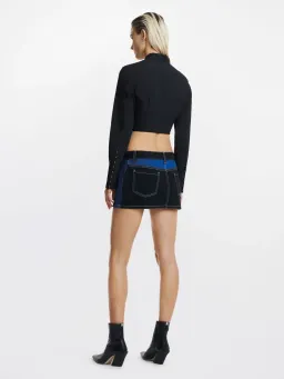 Dion Lee Undercorset Shirt Black Size 8 for rent on The Volte - image 3