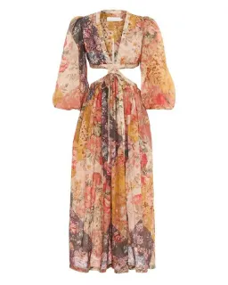Zimmermann Pattie Patchwork Long Dress Patch Floral Size 1 /Au 10 for rent on The Volte - image 4