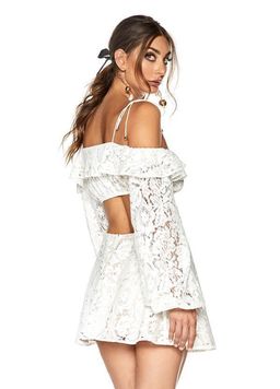GOLDEN HOUR DRESS - WHITE for rent on The Volte - image 3