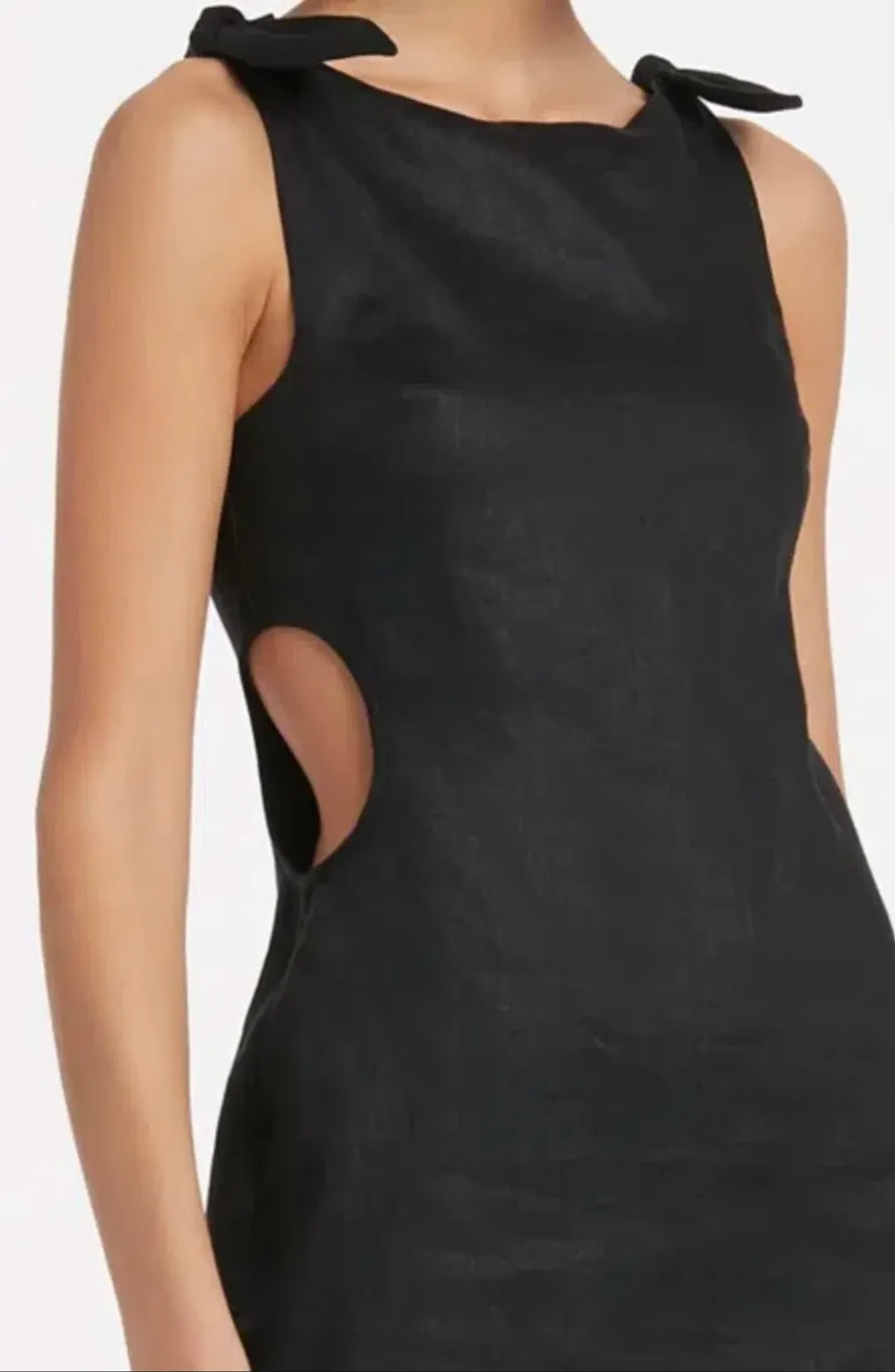 Sir the Label Alexandre Cut Out Mini Dress Black Size 1 / AU 8 for rent on The Volte - main image