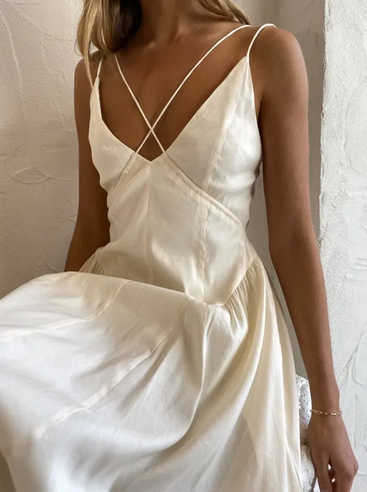 Camilla and Marc Antelao Dress in Cream Size AU 10 - Image 3