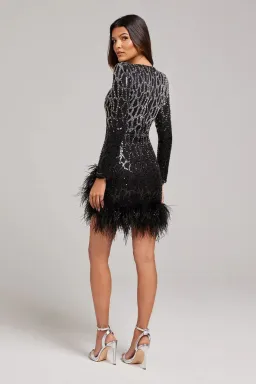 Nadine Merabi Lexi Black Mini Size M / AU 12 for rent on The Volte - image 2