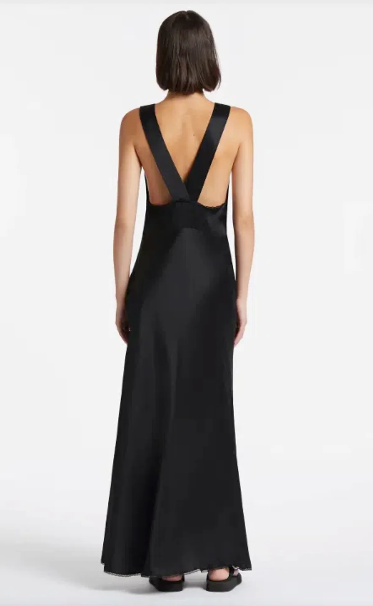 Sir The Label Aries Cut Out Gown Black Size 0 / AU 6 - Image 2
