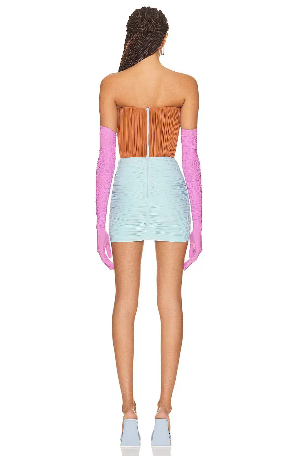 Alex Perry Stone Mini Dress Multi Size 8 - Image 2