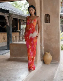 Isabelle Quinn Billie Maxi Dress Multi Size 6 for rent on The Volte - image 3