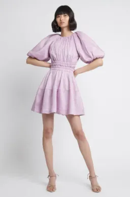 Aje Solitude Mini Dress Purple Size AU 10 for rent on The Volte - image 1