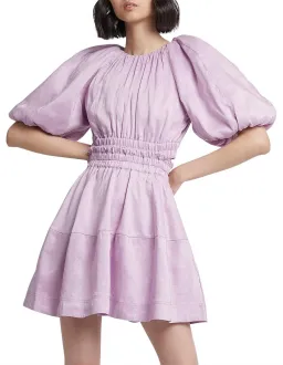 Aje Solitude Mini Dress Purple Size AU 10 for rent on The Volte - image 3