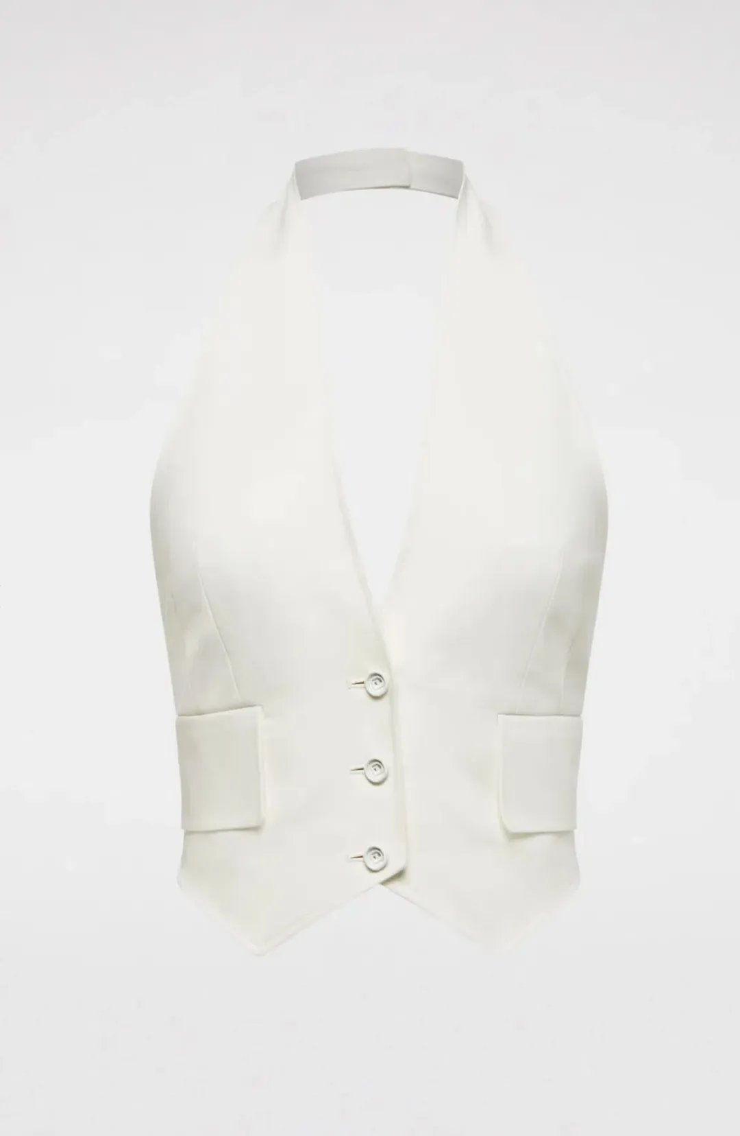 Scanlan Theodore Double Cotton Waistcoat and Trousers Set Alabaster Size 8 for rent on The Volte - main image