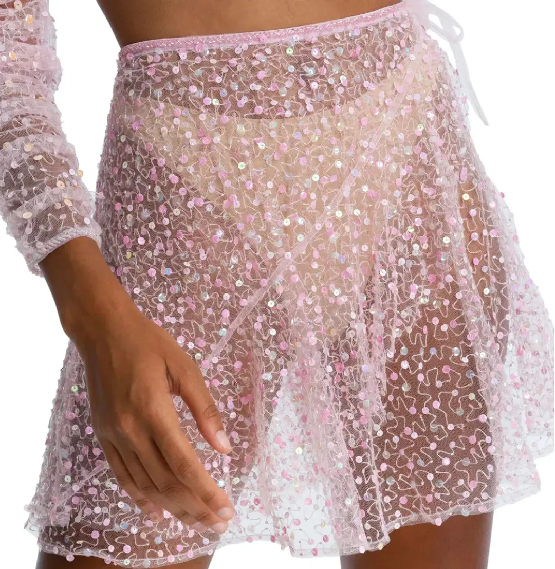 Dyspnea Baller-ina Mini Skirt Pink Size S/ AU 8 for rent on The Volte - main image