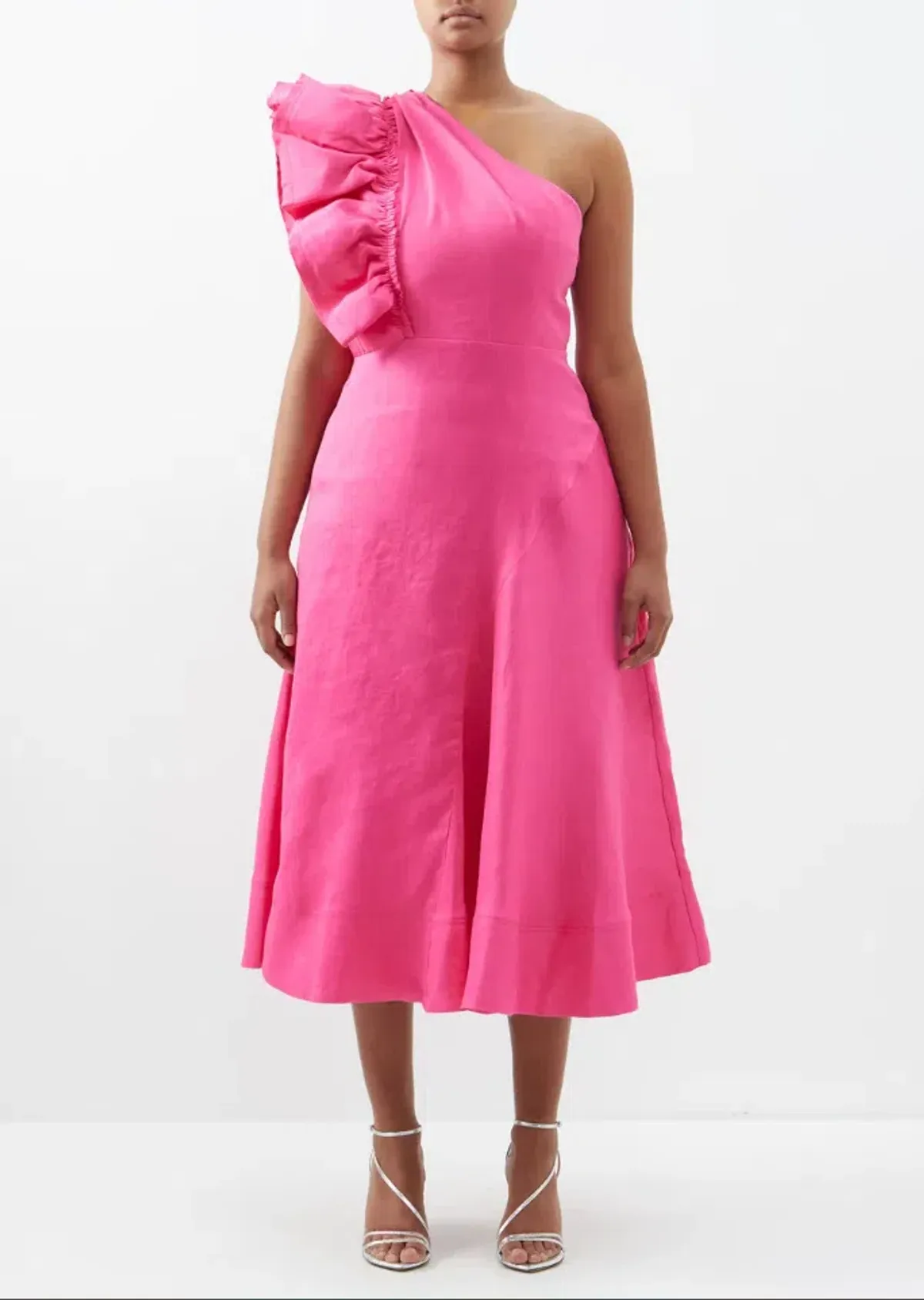 AJE Bonjour Dress - Pink - Size 16 for rent on The Volte - main image