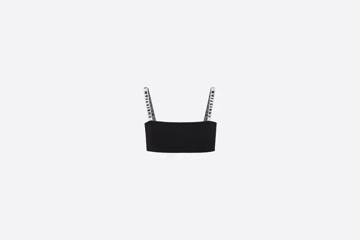 Christian Dior Bralette in Black Size XS/AU 6 - Image 2