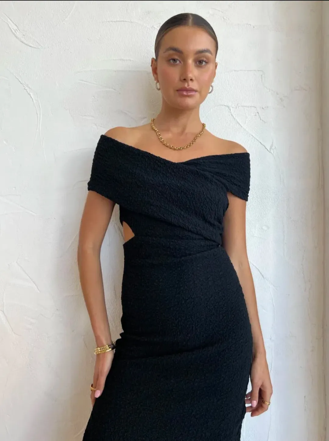 Camilla and Marc Toledo Dress Black Size 12 for rent on The Volte - main image