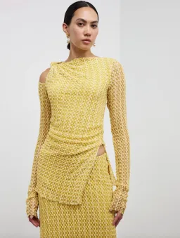 Camilla And Marc Riviera Top Yellow Size 6 for rent on The Volte - image 1