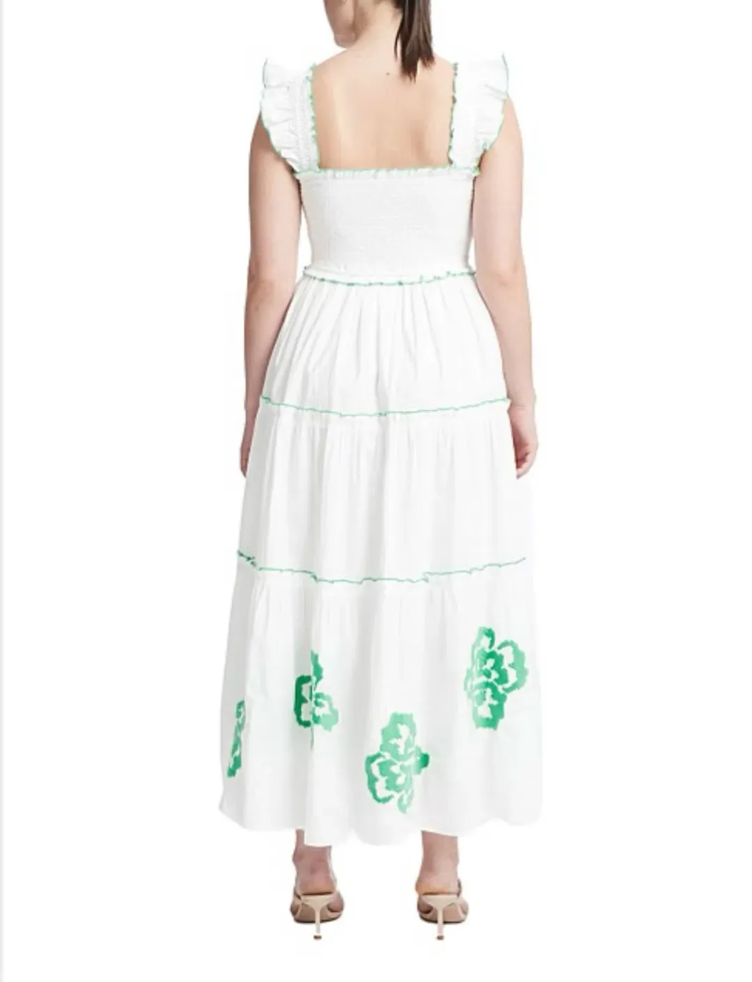 Steele Aura Sleeveless Maxi Dress in Flora Size S for rent on The Volte - main image