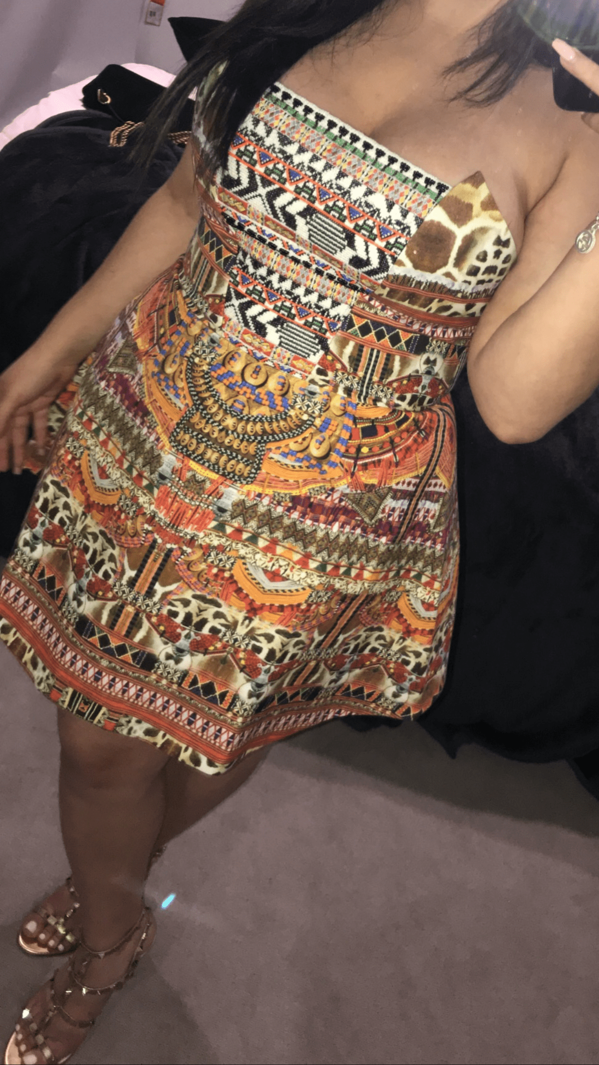 Camilla Maasai Mecca Embellished A-Line Strapless Dress - Image 2