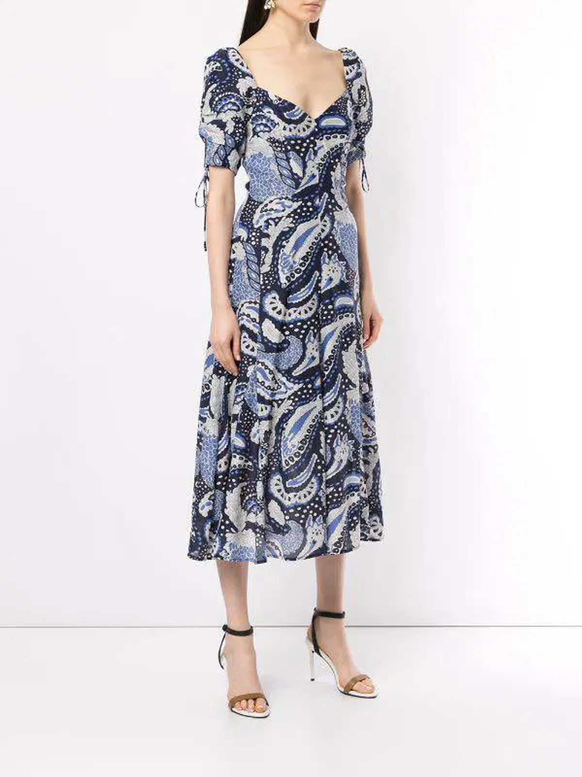 Alice McCall Paisley Midi Dress Blue/Print Size 8 - Image 2