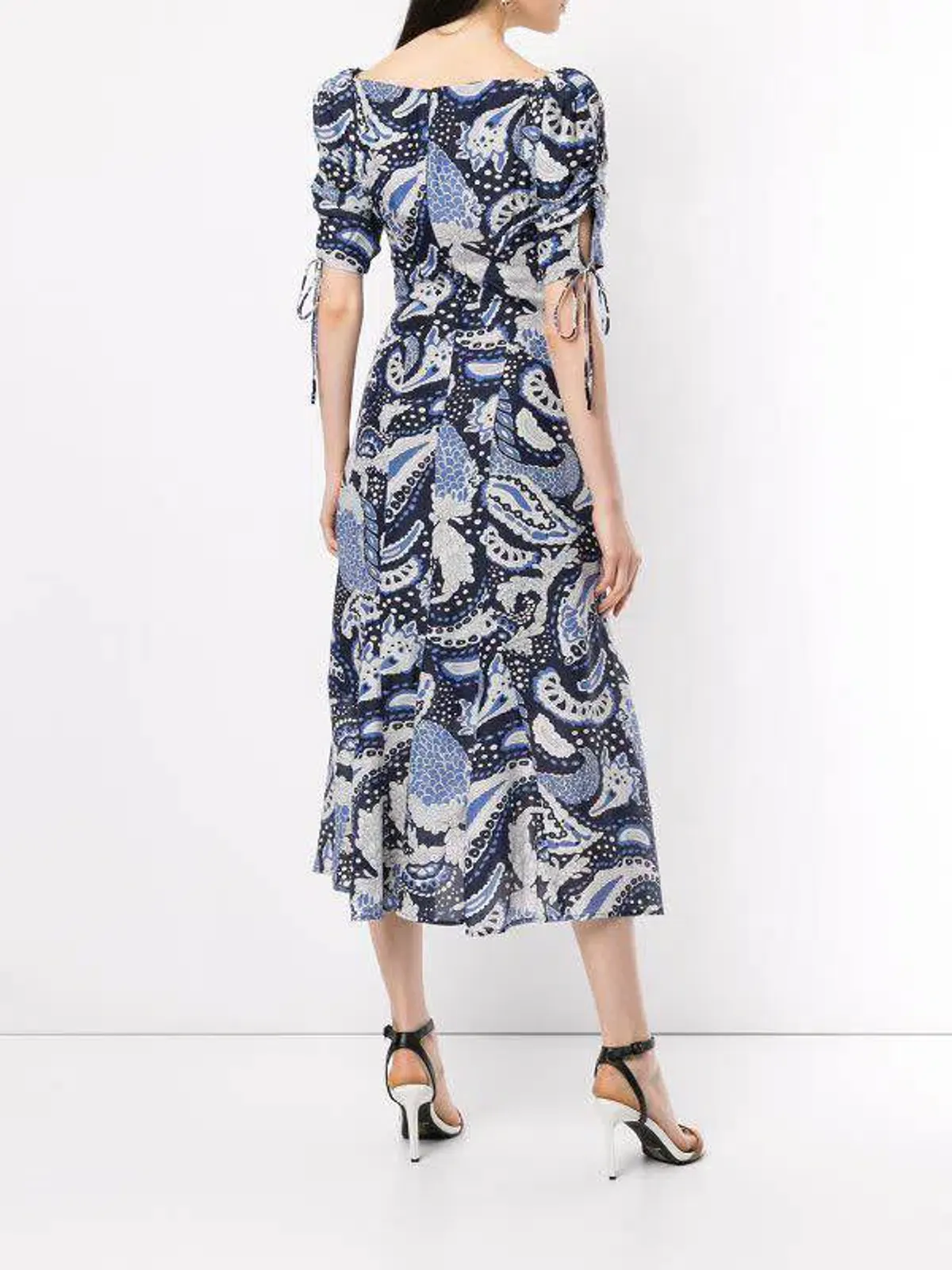 Alice McCall Paisley Midi Dress Blue/Print Size 8 - Image 3