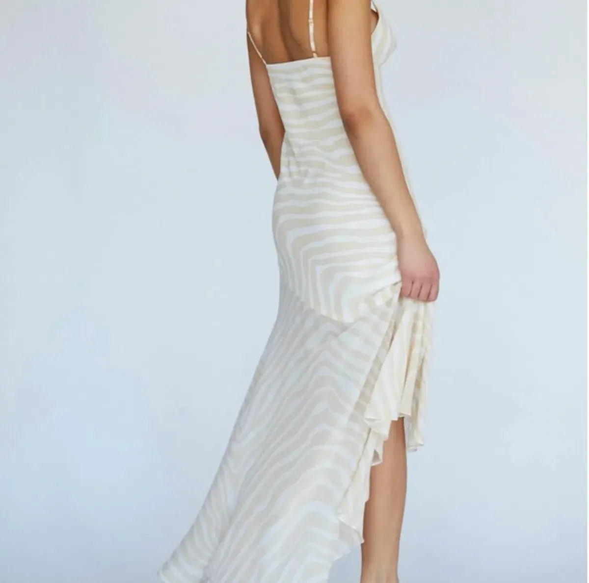 Shona Joy Fabiana Bias Cream Size AU 8 - Image 3