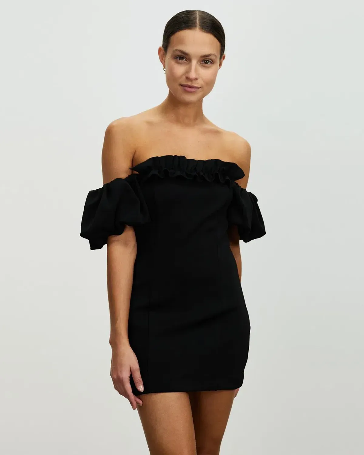 Lover Nicoletta Mini Dress Black Size AU 12 - Image 2