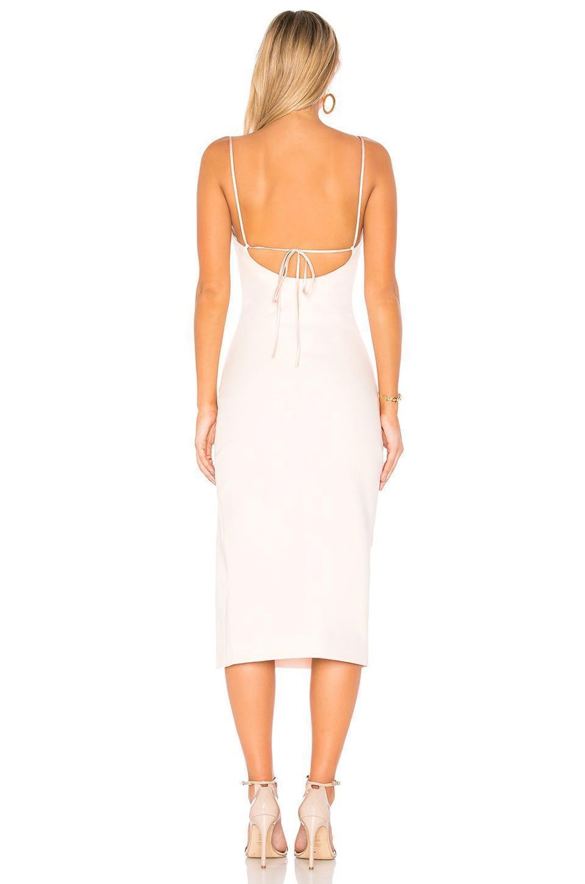 Cinq a Sept Cairen Midi Dress Blush Size 8 - Image 2