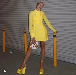 Alice McCall Lover Girl Mini Dress Yellow Size 8 for rent on The Volte - image 5