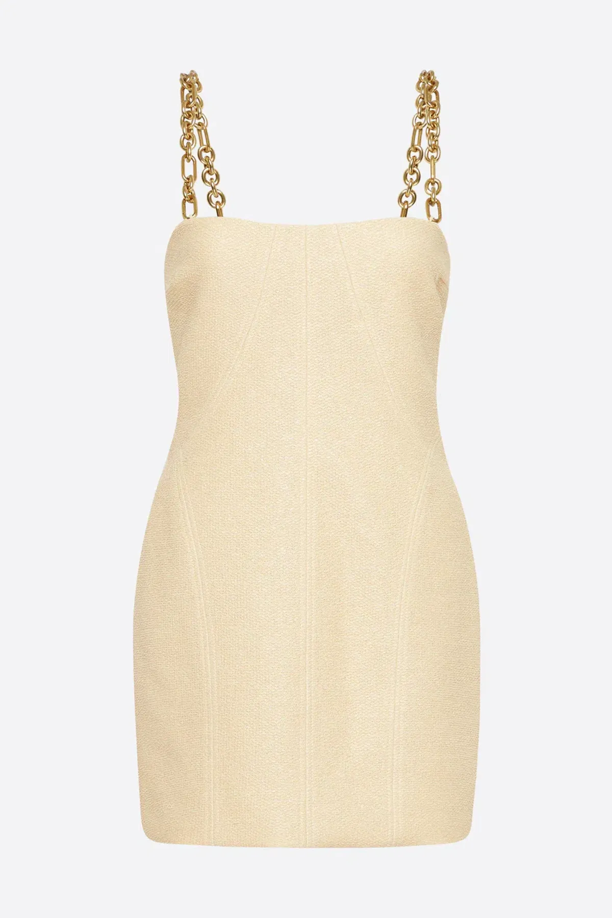 Manning Cartell Neo Classic Mini Dress with Chain Almond Size 8 - Image 13