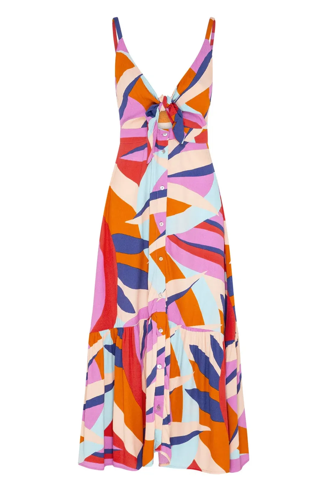 Mister Zimi Summer Hazel Dress in Symi Multi Size 8 for rent on The Volte - main image