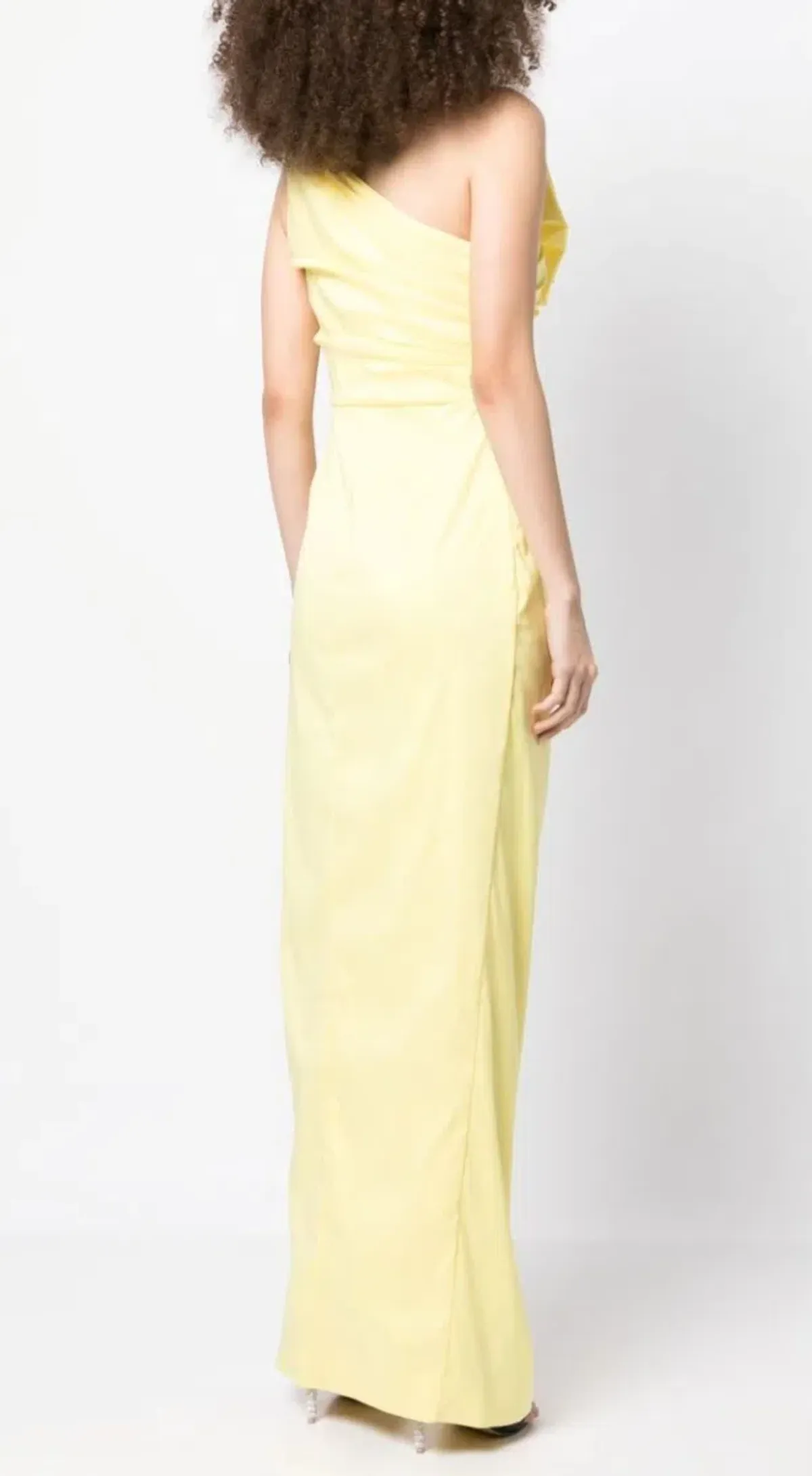 Rachel Gilbert Evana Gown in Yellow Size 3/AU12 - Image 3