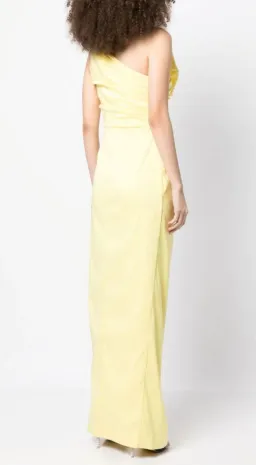 Rachel Gilbert Evana Gown in Yellow Size 3/AU12 for rent on The Volte - image 3