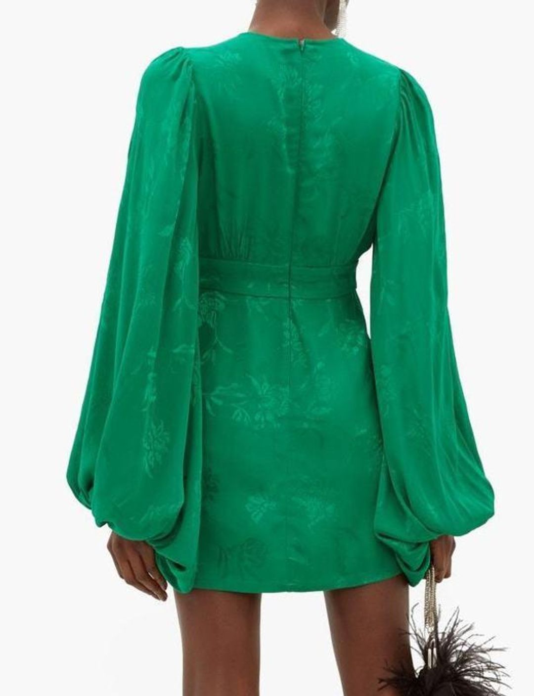 Rat & Boa Isabella Dress Green XS/AU 6 for rent on The Volte - main image
