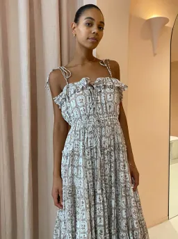 Palm Noosa With Love From Dress Print Size 12 for rent on The Volte - image 2
