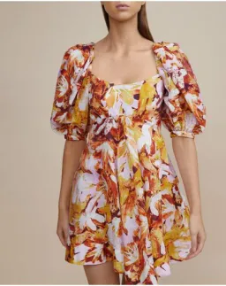 Acler Octavia Mini Dress Floral Size 12 for rent on The Volte - image 1