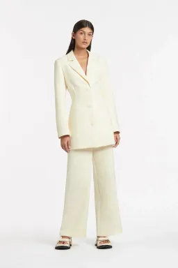 Sir the Label Marco Tailored Mini Blazer Dress Yellow Size 3 / AU 12 for rent on The Volte - image 2