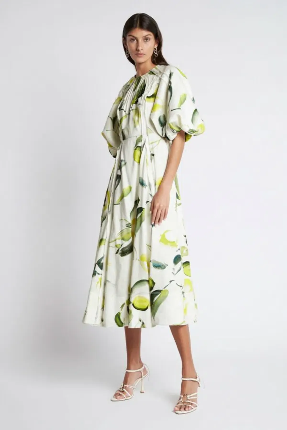 Aje Zest Midi Dress White Size AU 8 - Image 2