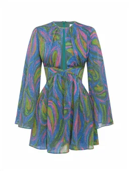 Alice McCall Swan Lake Mini Dress Bllue Size AU 8 for rent on The Volte - image 6
